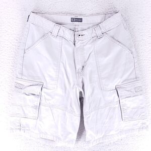 Brittania Jean Shorts Denim Cotton Mens SZ 32 Gray Straight VTG Cargo 90s Y2K